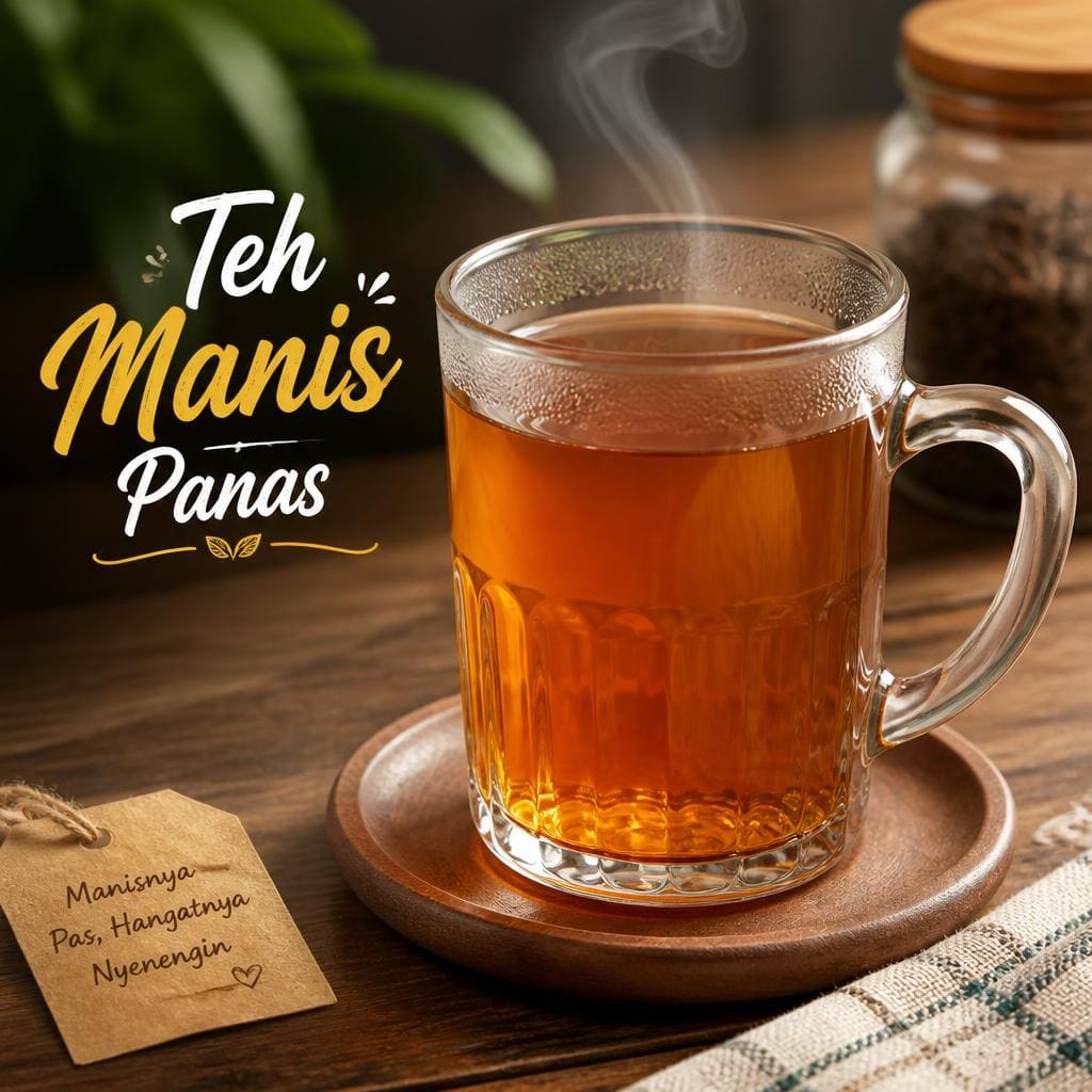 Teh Manis Panas dari Bakso Lapangan Tembak Senayan